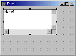 TMemo設置